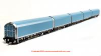 RT-OO-WIA-402B Revolution Trains 5-car Arbel WIA car carrier plain blue. Wagon 85 70 4971 044-8
